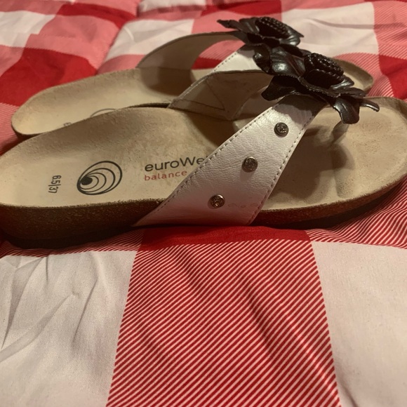 EuroWellness sandal slides - size 6.5/37 - Picture 3 of 6